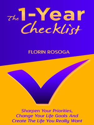 cover image of The 1-Year Checklist